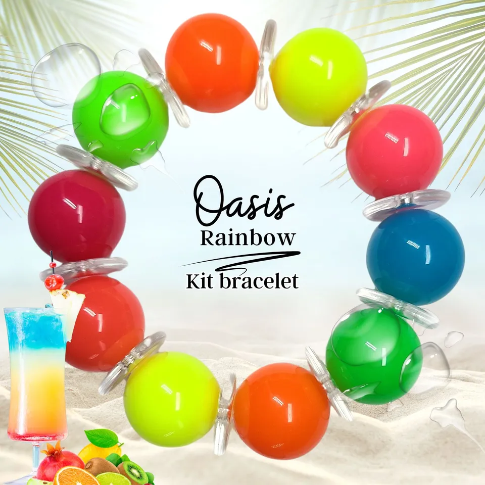 Artshop Oasis Kit Bracelet Rainbow N°7 Boules 20mm
