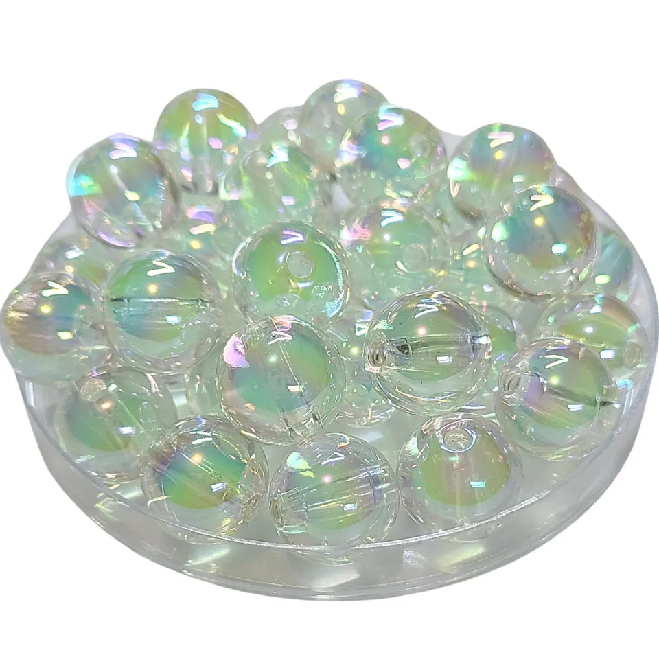 ARTSHOP Boules 16MM 427 Mirage Lime perle acrylique x15