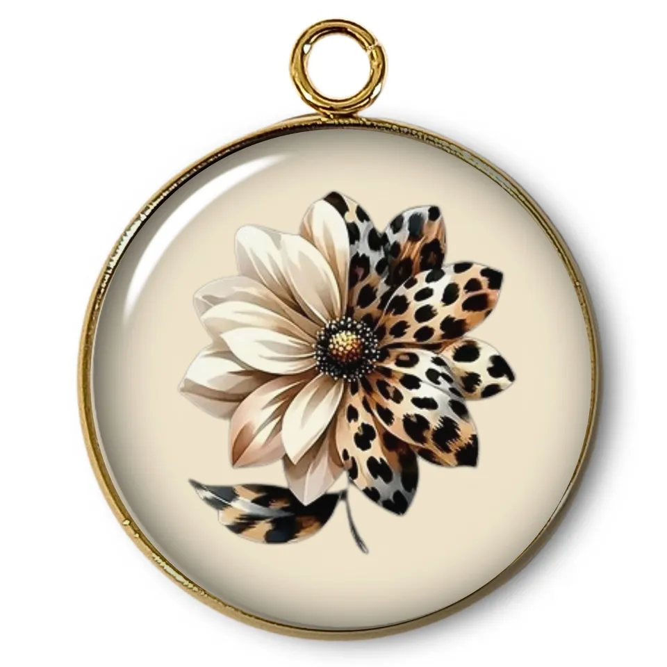 ARTSHOP Pendentifs Intemporel Fleur pendentif 31MM