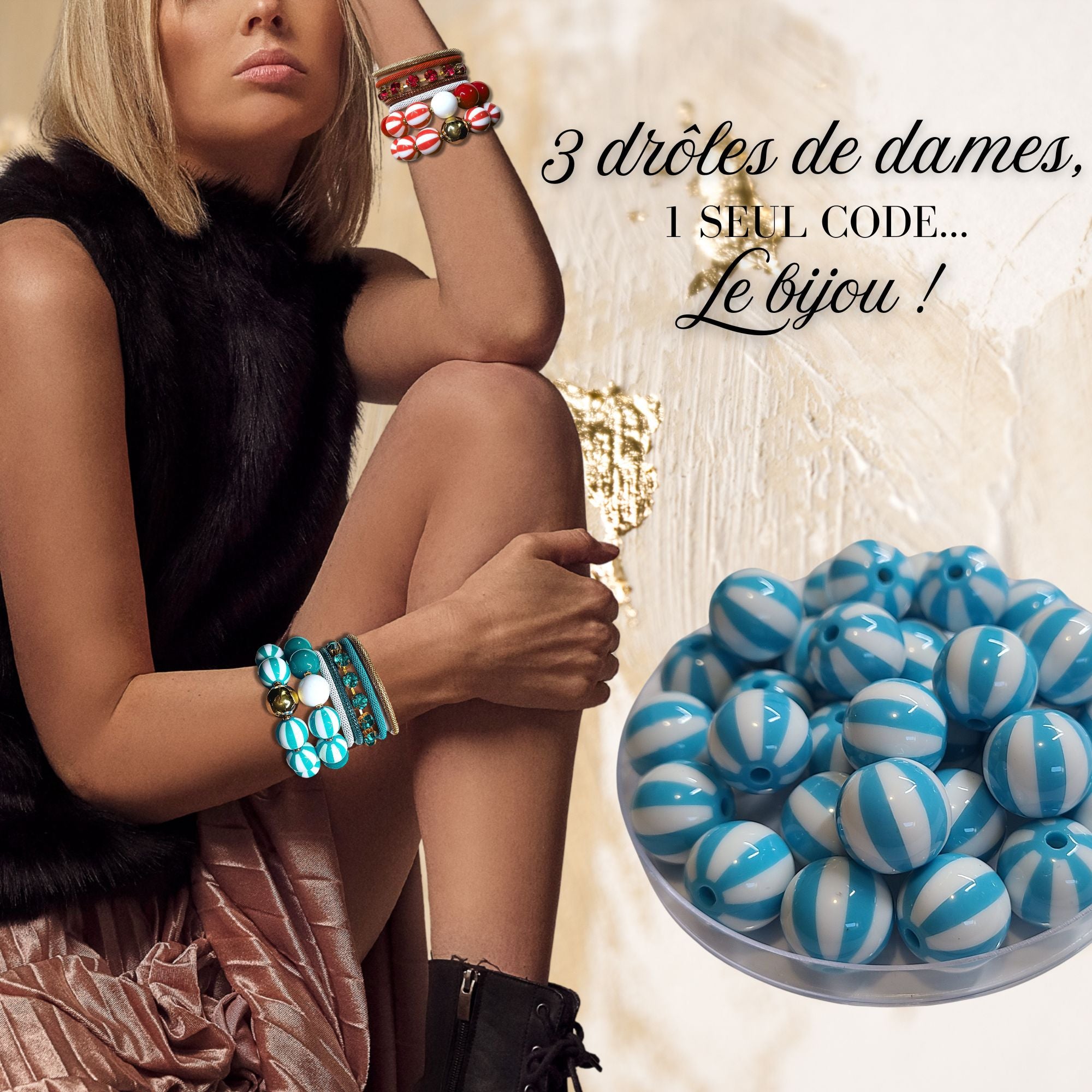ARTSHOP Boules 16MM 414 perles acryliques rose lilas x10