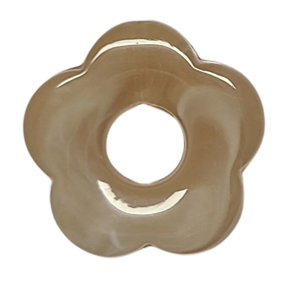 ARTSHOP Flower Power 47 fleur capucine beige 27mm x1