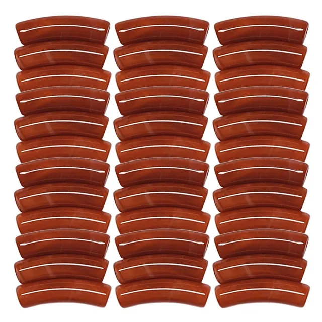 ARTSHOP TINY Tubes 10 perle tube Cornaline 5mm x10 fin