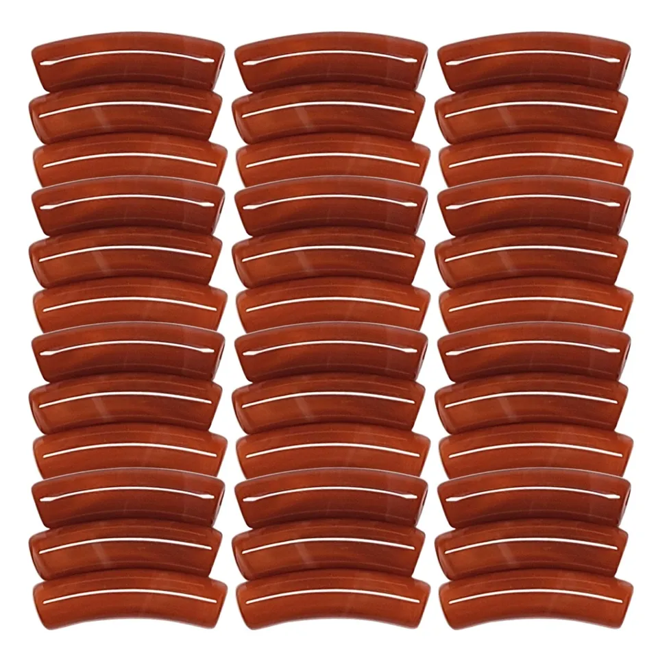 ARTSHOP TINY Tubes 10 perle tube Cornaline 5mm x10 fin