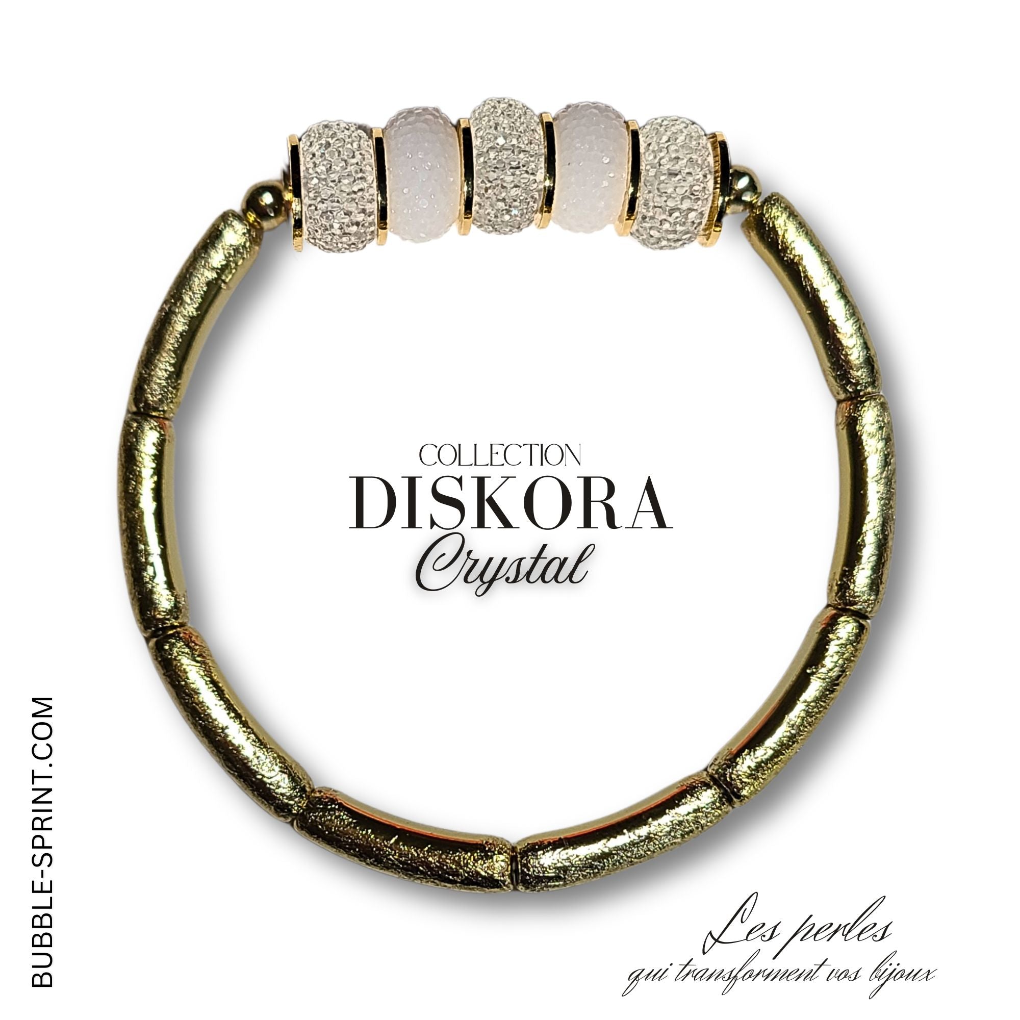 ARTSHOP Diskora Crystal kit bracelet acrylique monté