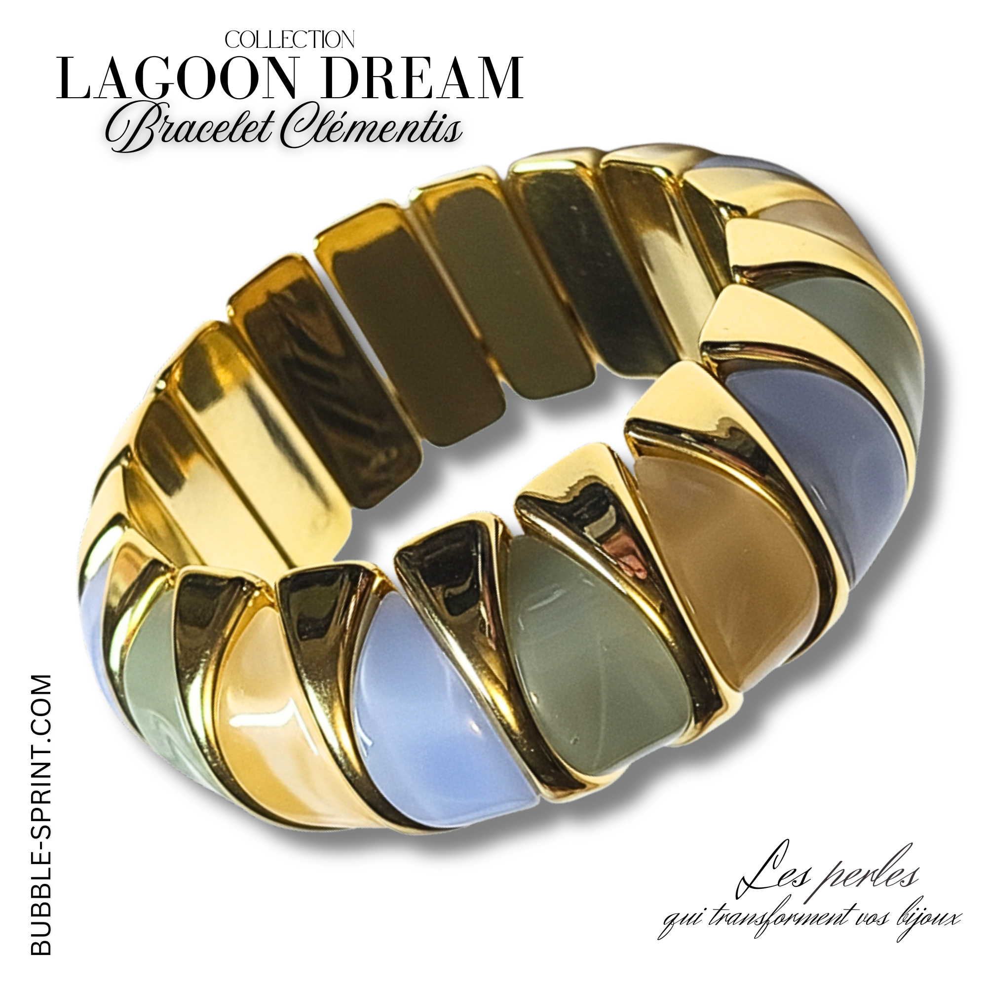 ARTSHOP Bijoux en KITS CLEMENTIS Lagune kit bracelet