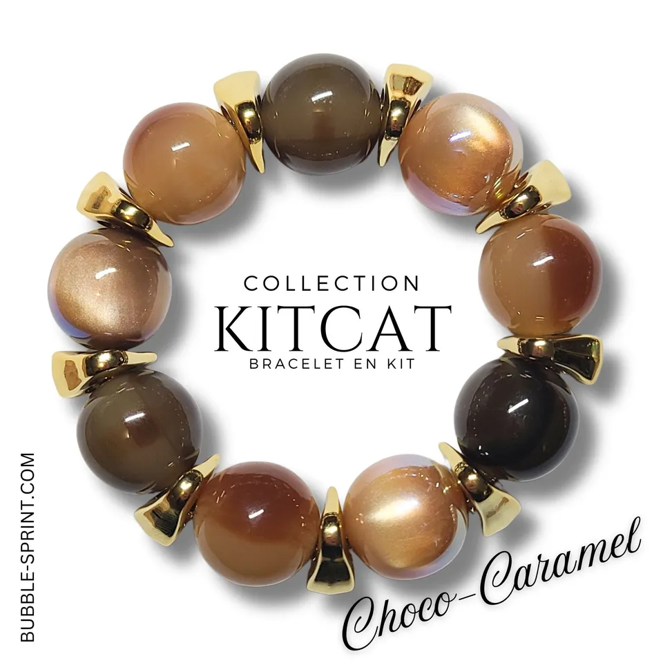 ARTSHOP Kits Kitcat bracelet choco caramel