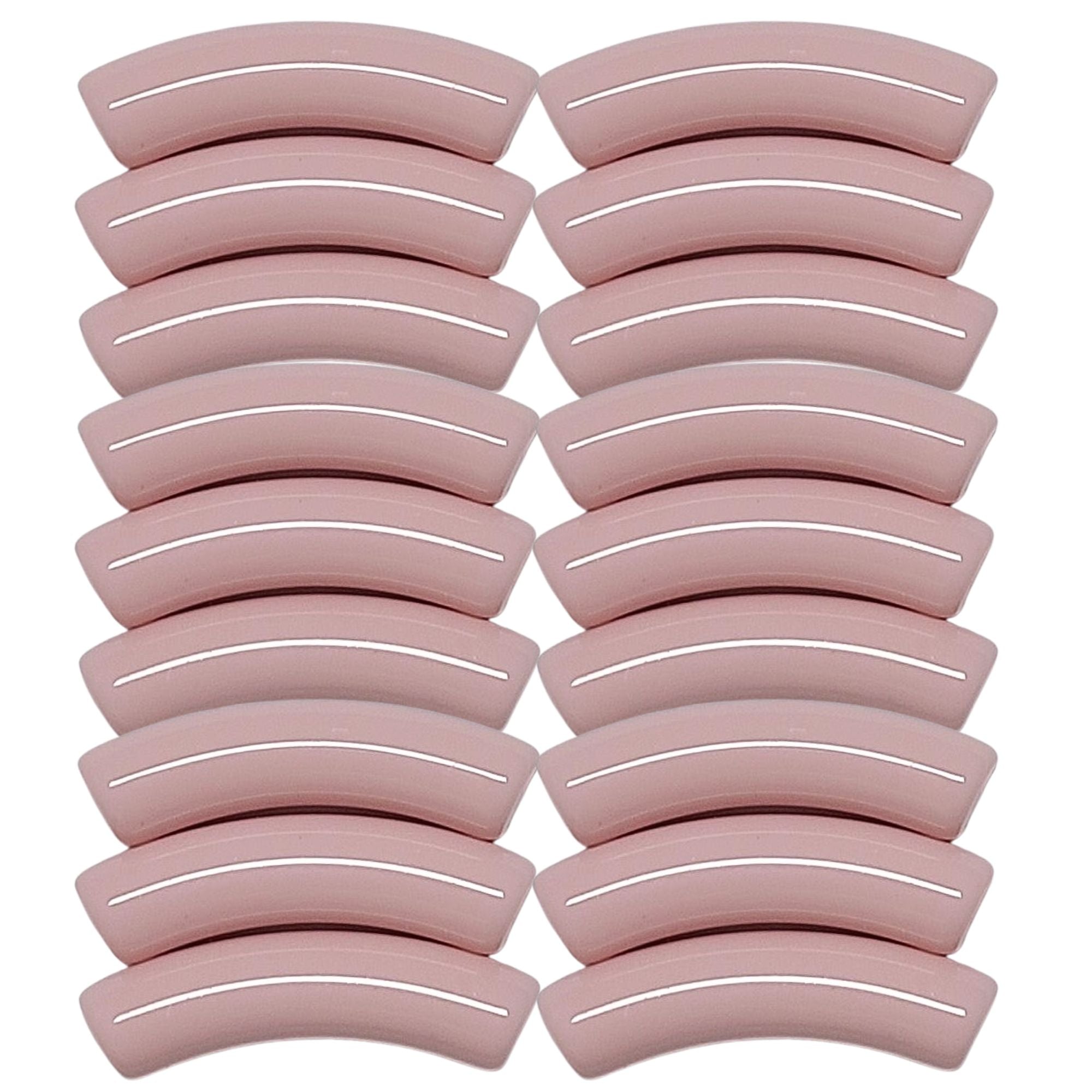 ARTSHOP 419 tubes incurvés rose poudré 8mm x6