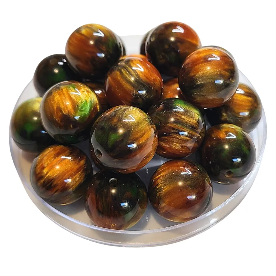 ARTSHOP Boules 20MM 221 Boule Acrylique Ocre Orangé x1