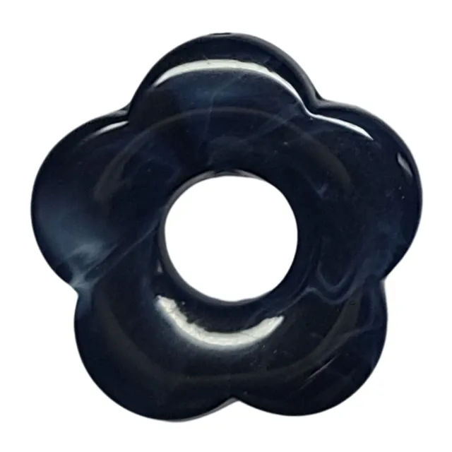 Artshop Flower Power Fleur Capucine Nuit Marbré 27mm x1