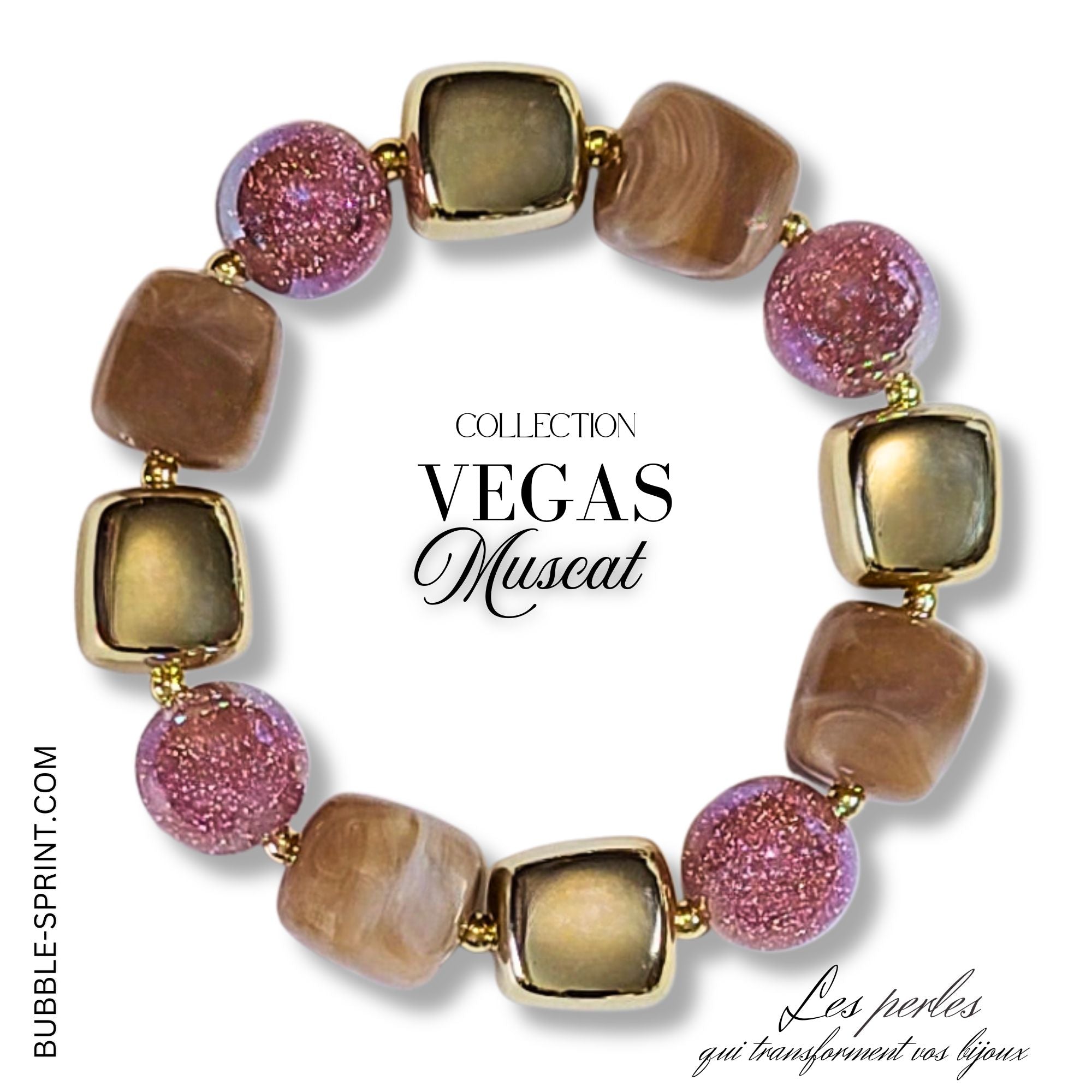 ARTSHOP Vegas Muscat bracelet kit à faire soi-même