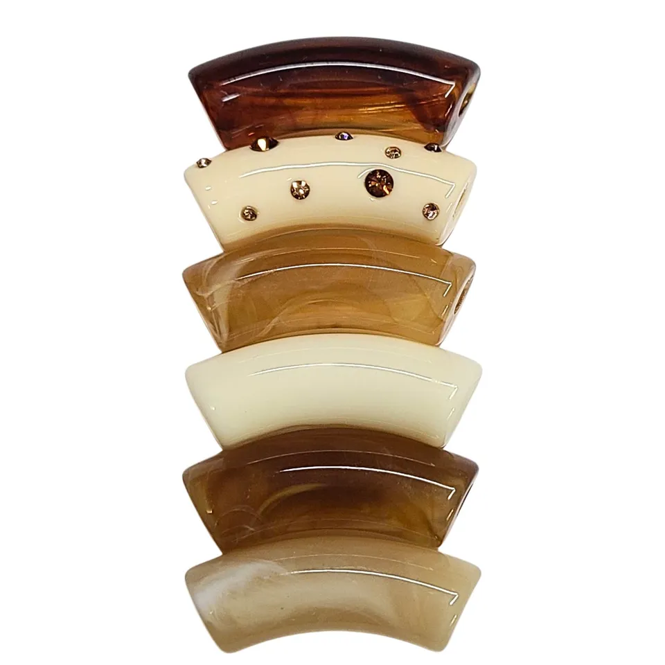ARTSHOP Camaieux 228 tubes incurvés marron x6