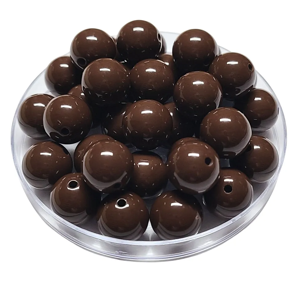 ARTSHOP Boules 16MM 199 Chocolat perle x1 boule brillante