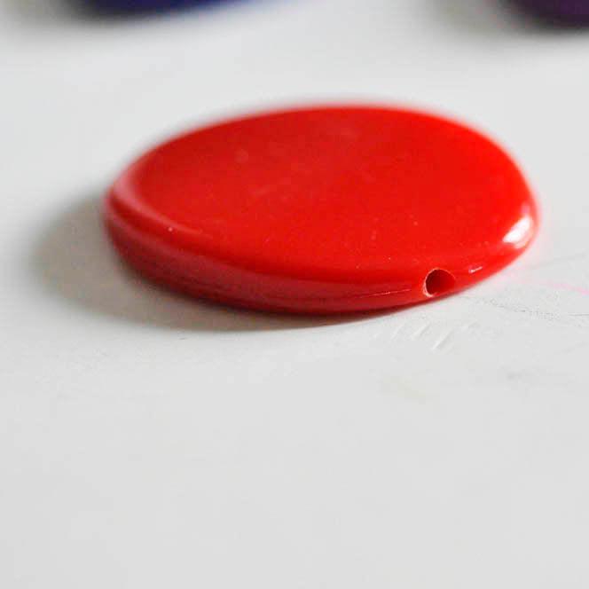 Gingerlily Perles bijoux DIY G0853 perle ovale x10 acrylique