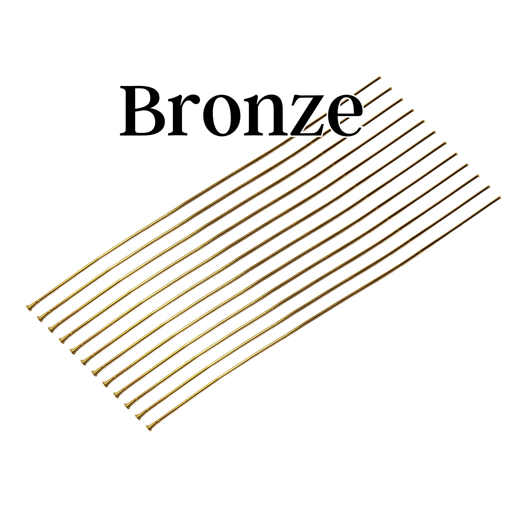 ARTSHOP Apprêts clou tête plate bronze 80mm x30