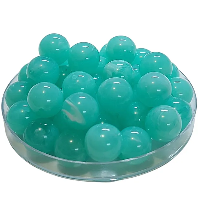 ARTSHOP Boules 371 Pacific marbré perles acryliques 16MM x15