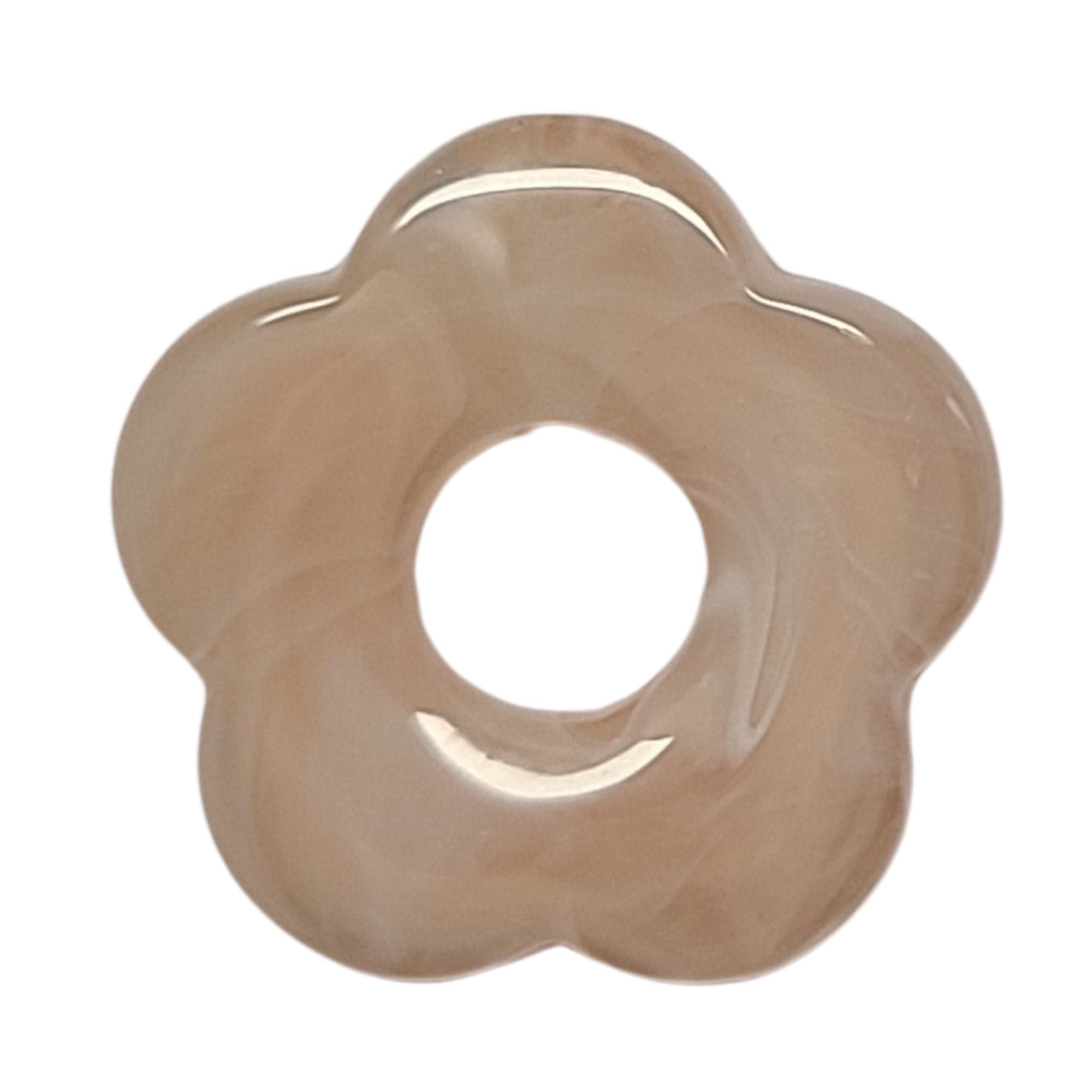 ARTSHOP Flower Power 15 Capucine fleur 27mm rose marbré