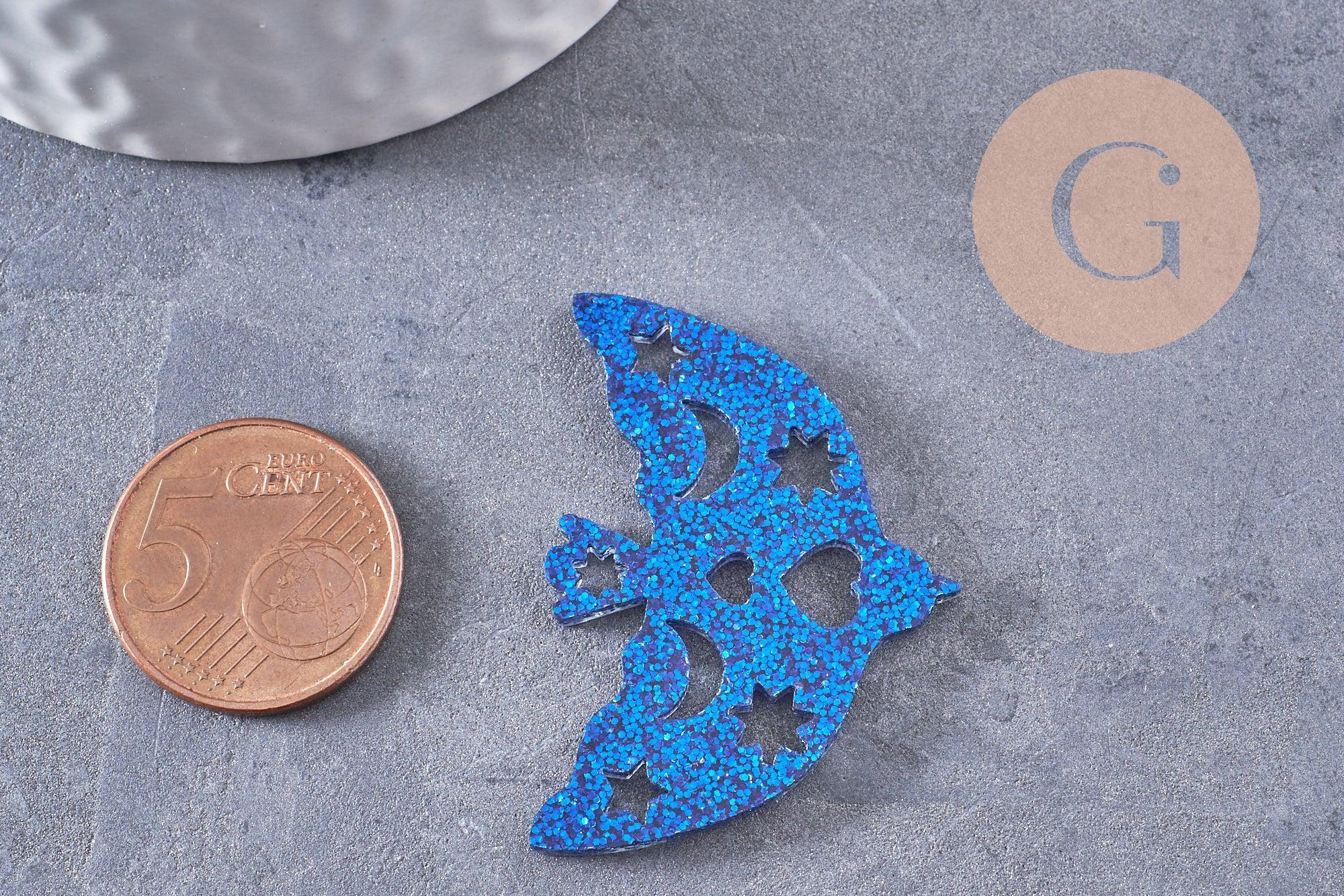 Gingerlily Colombe pendentif acrylique 40mm x2