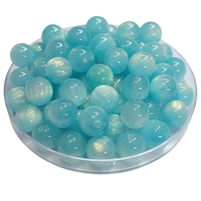 ARTSHOP Boules 12MM 356 boules acrylique turquoise 12MM x20