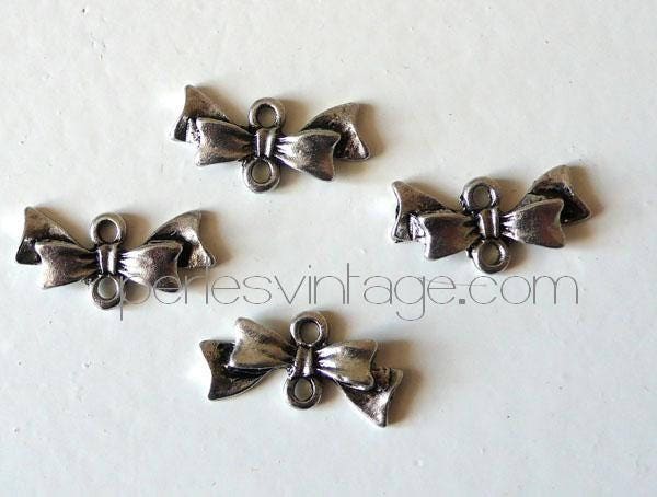 Gingerlily Pendentifs Noeud argent 20mm x10