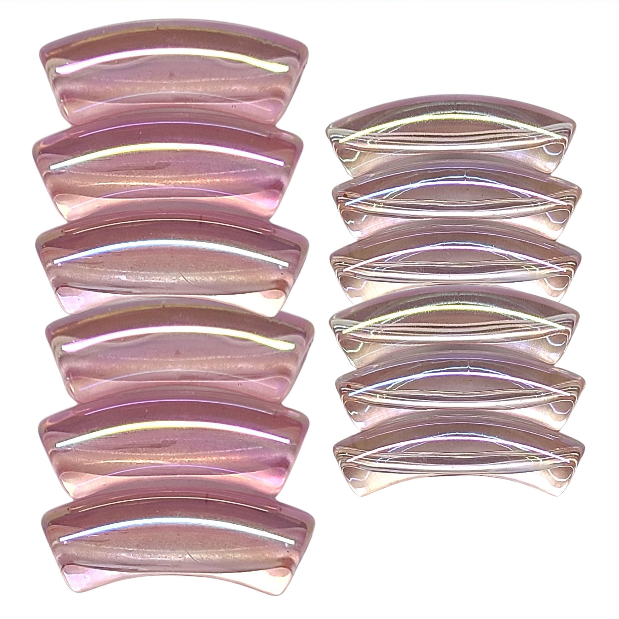 ARTSHOP Tubes 8MM 384 tube incurvé rose clair AB 8mm x6