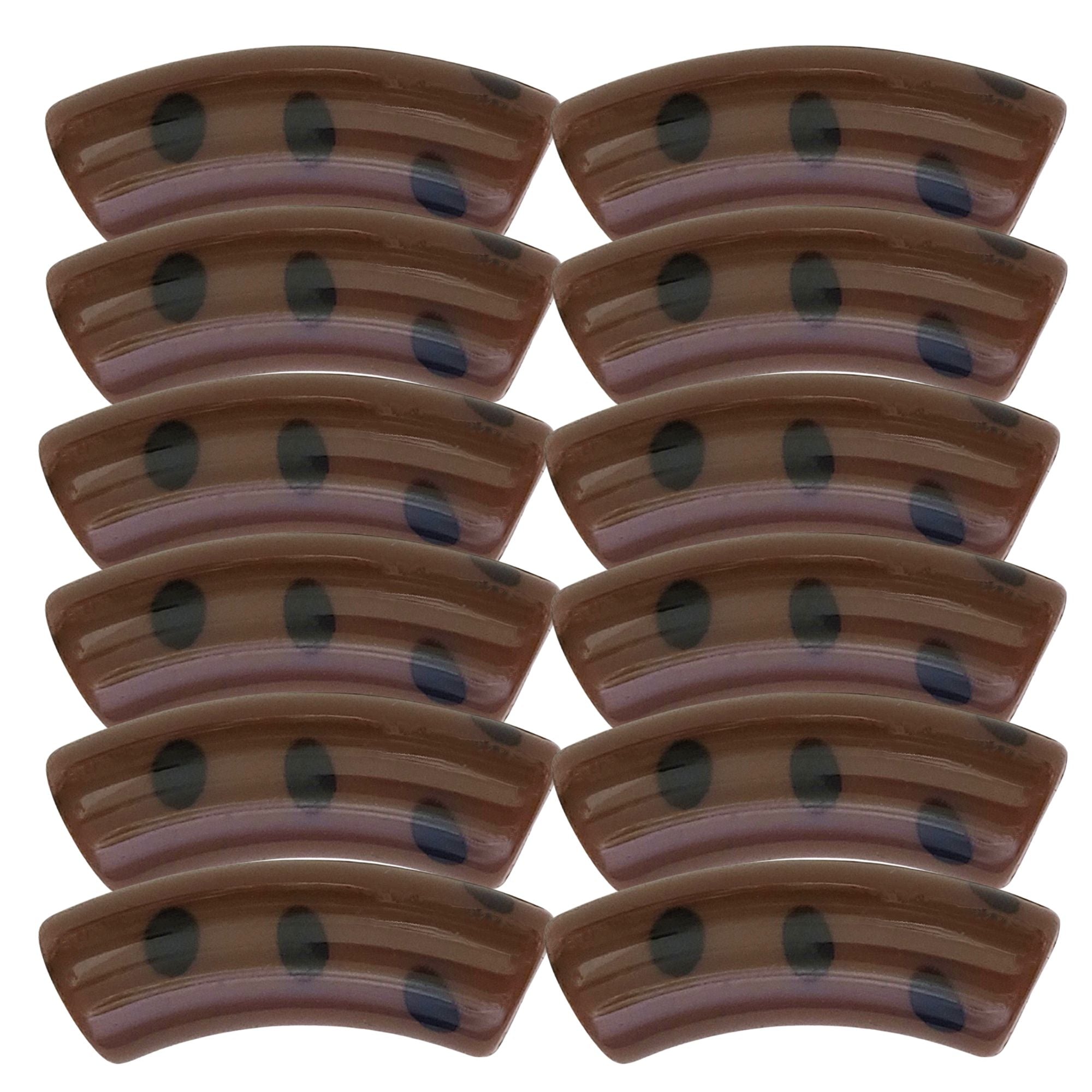 ARTSHOP Tubes DESIGN 417 tube pois chocolat x1