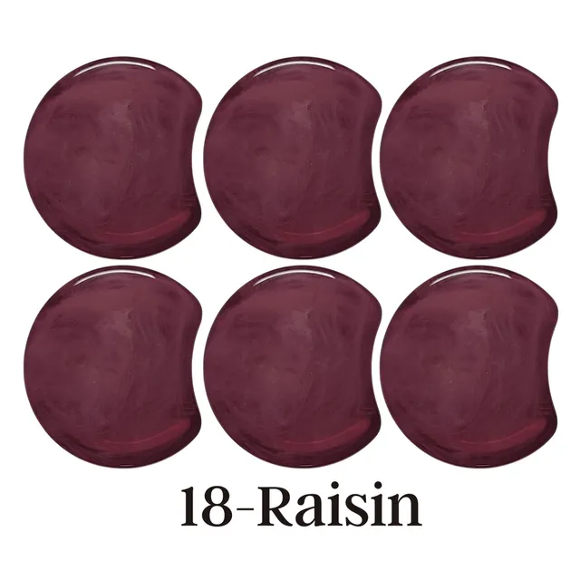 ARTSHOP Palets LUNE MOON 18 Raisin marbré palet x1 incurvé