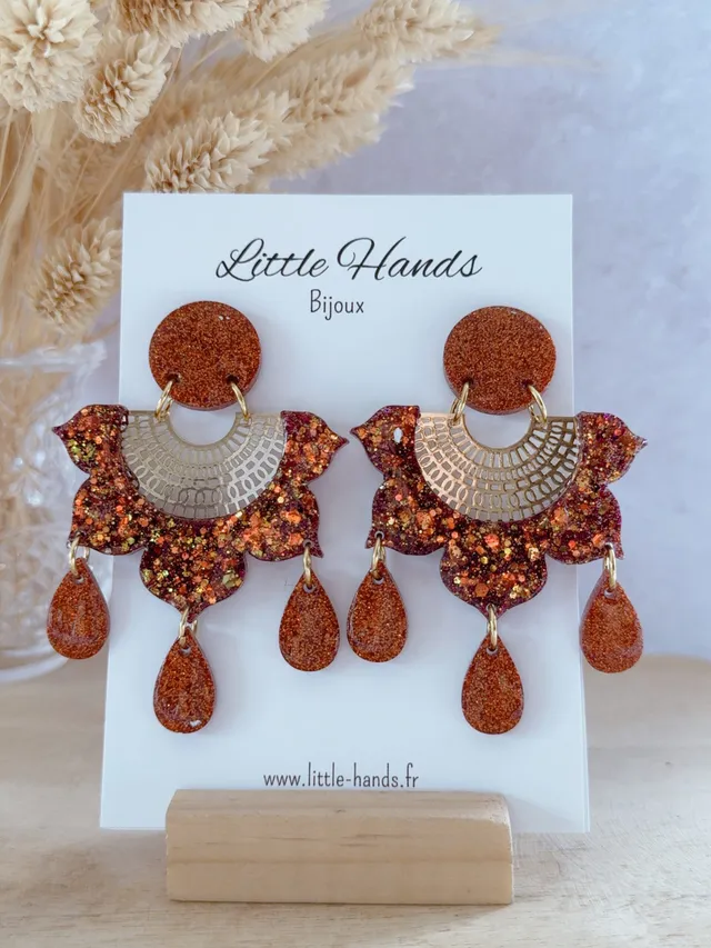 Little Hands Bijoux Zoé boucles d’oreilles Automn Fall