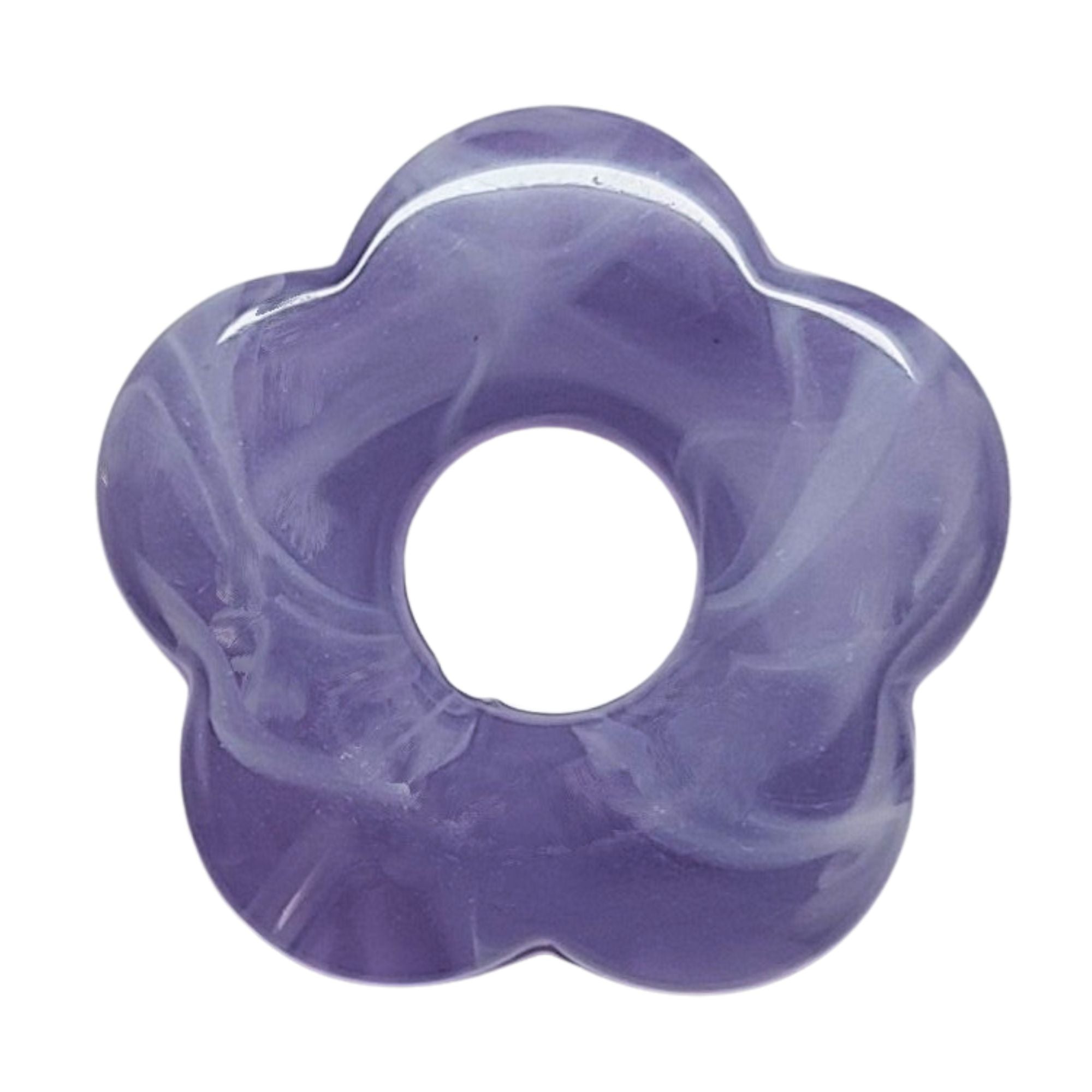 ARTSHOP Flower Power 77 fleur Capucine Glycine marbré 27mm
