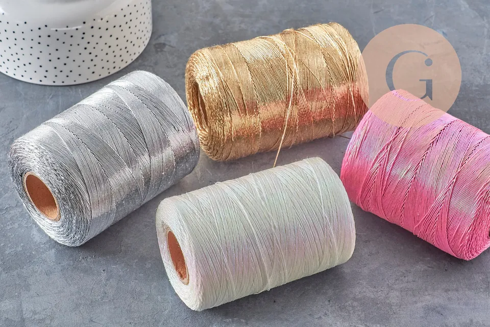 Gingerlily Cordons Cordon G10954 fil polyester 1mm or clair 5m