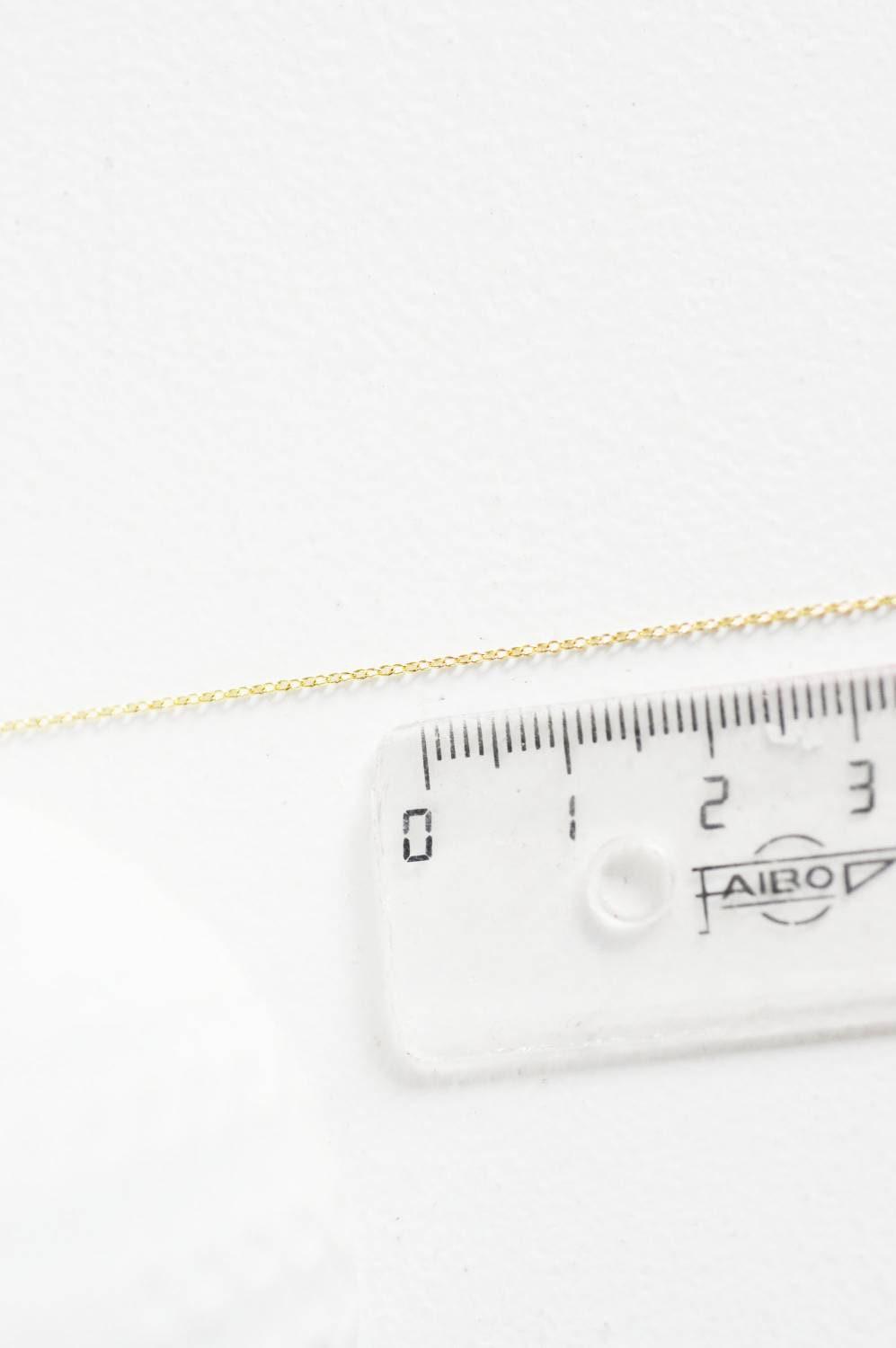 Gingerlily Chaînes YG1449 Chaîne Fine Gold-Filled 14K 1,1mm 1m