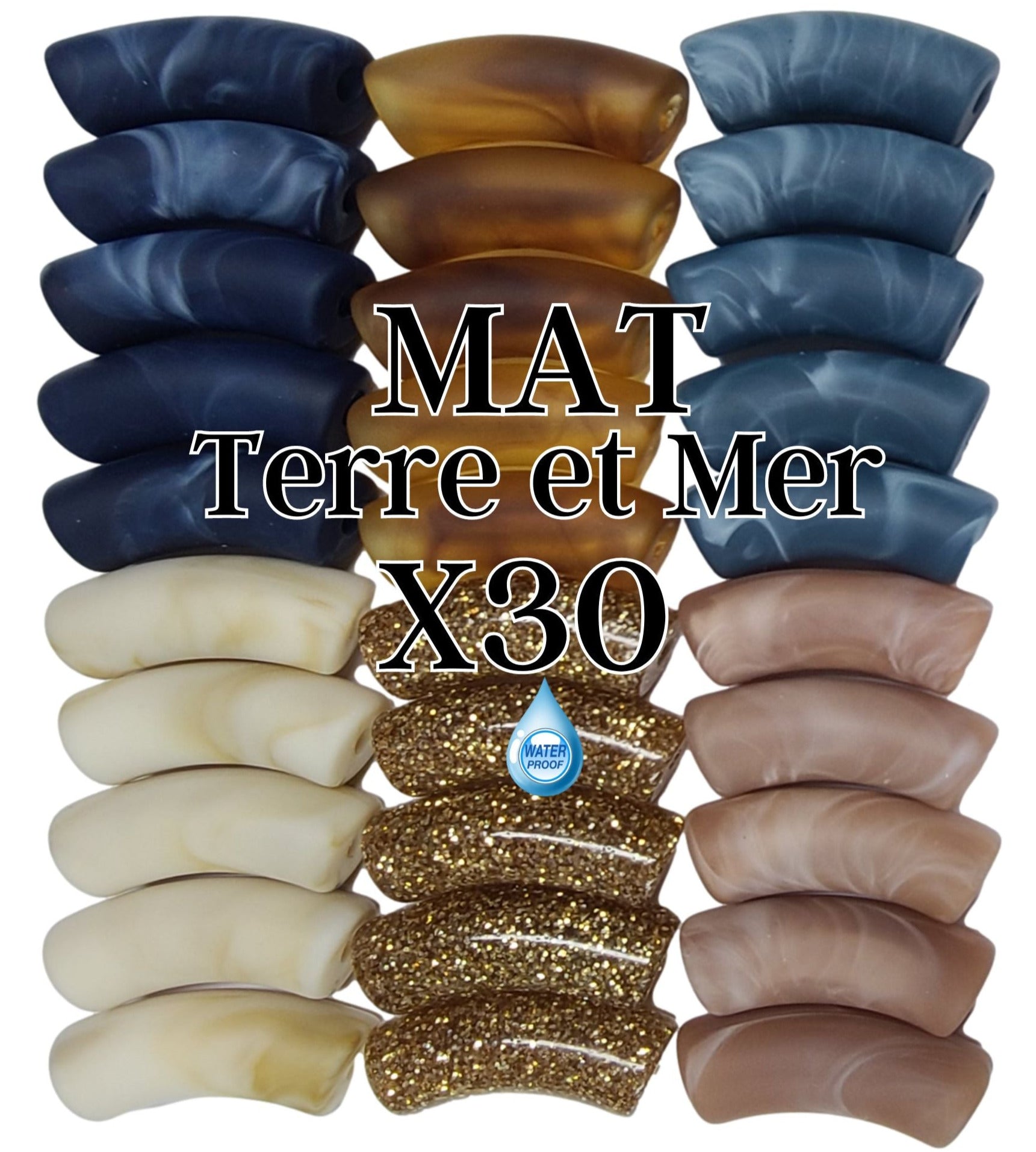 ARTSHOP Camaïeu 70 lot tubes terre mer mat x30