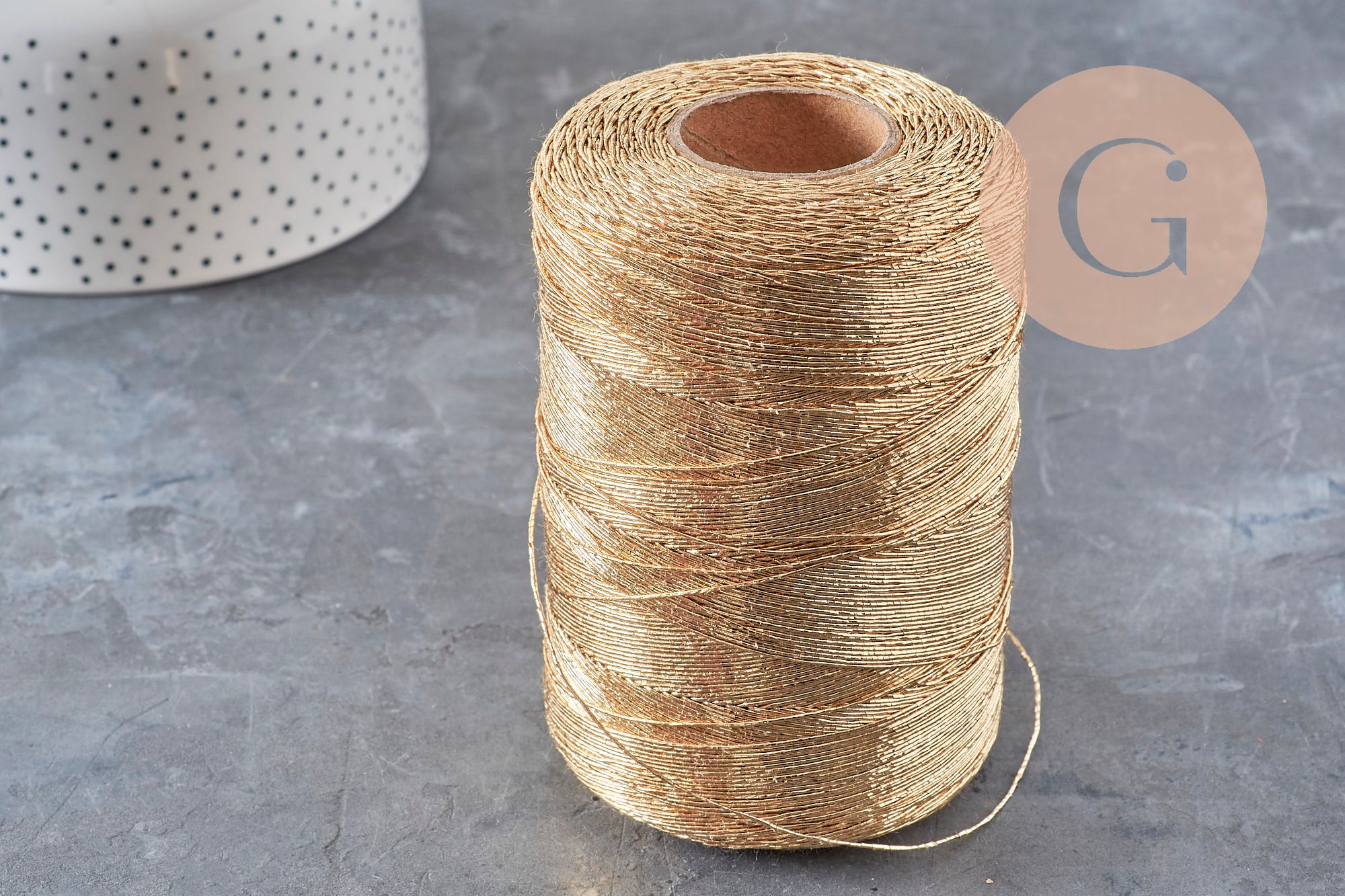 Gingerlily Cordons Cordon G10954 fil polyester 1mm or clair 5m