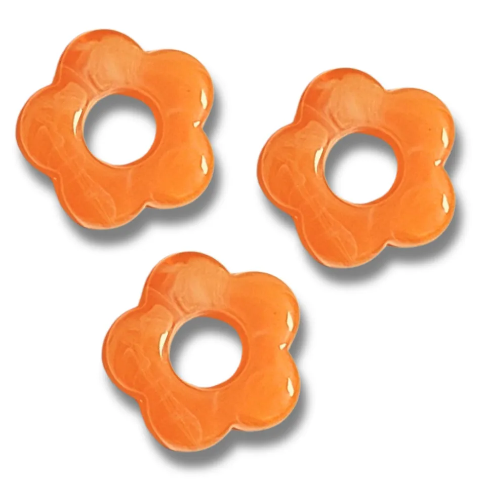 ARTSHOP Flower Power 8 Baby Capucine fleur orange 20MM