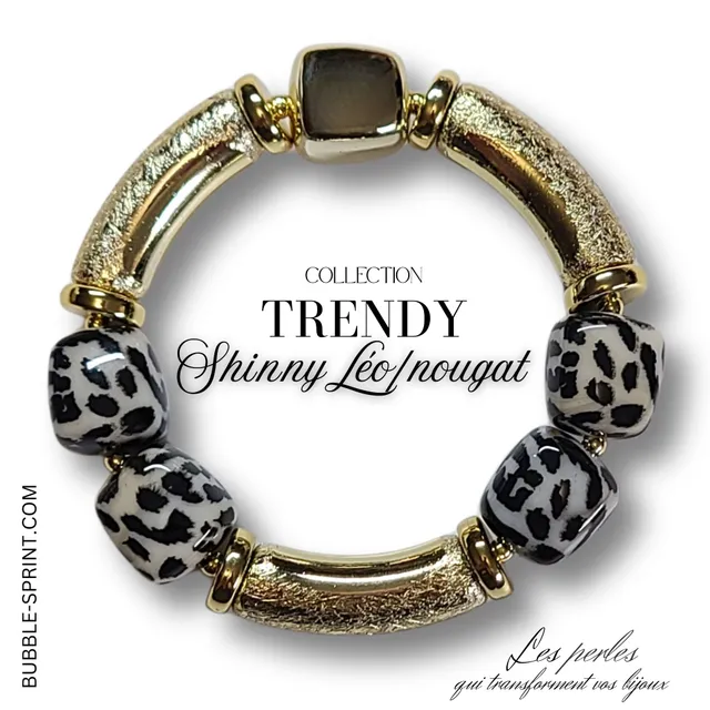 ARTSHOP Trendy Shinny Léo bracelet nougat kit à faire