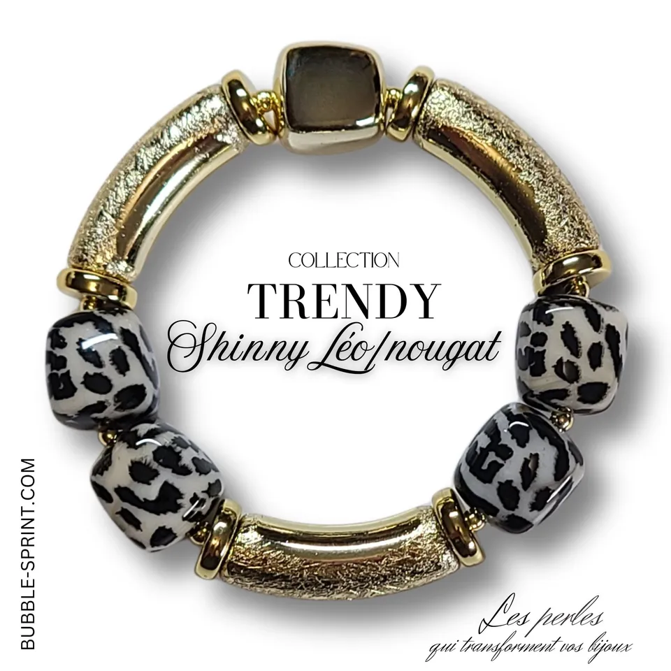 ARTSHOP Trendy Shinny Léo bracelet nougat kit à faire