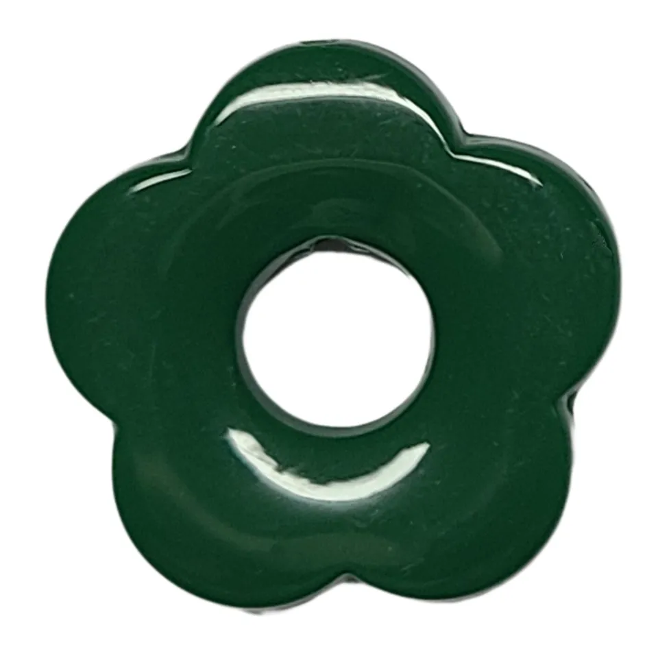 ARTSHOP Flower power 41 Fleur Capucine vert foncé 27mm x1