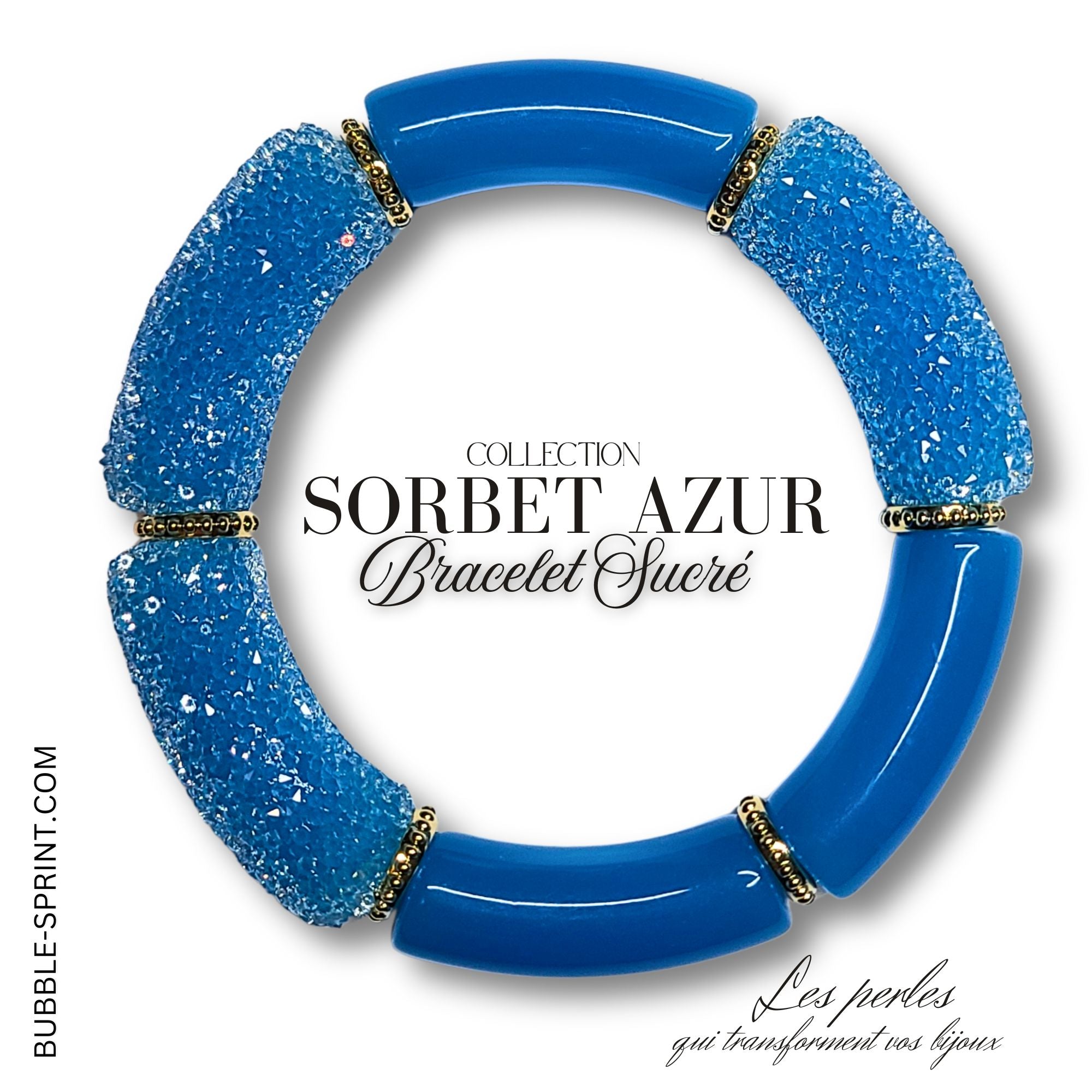 ARTSHOP SORBET AZUR Sucré bracelet fantaisie kit à faire