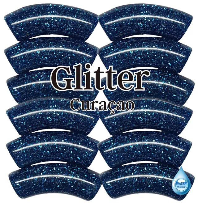 ARTSHOP Tubes Glitters 314 Curaçao 12MM perle tube x1
