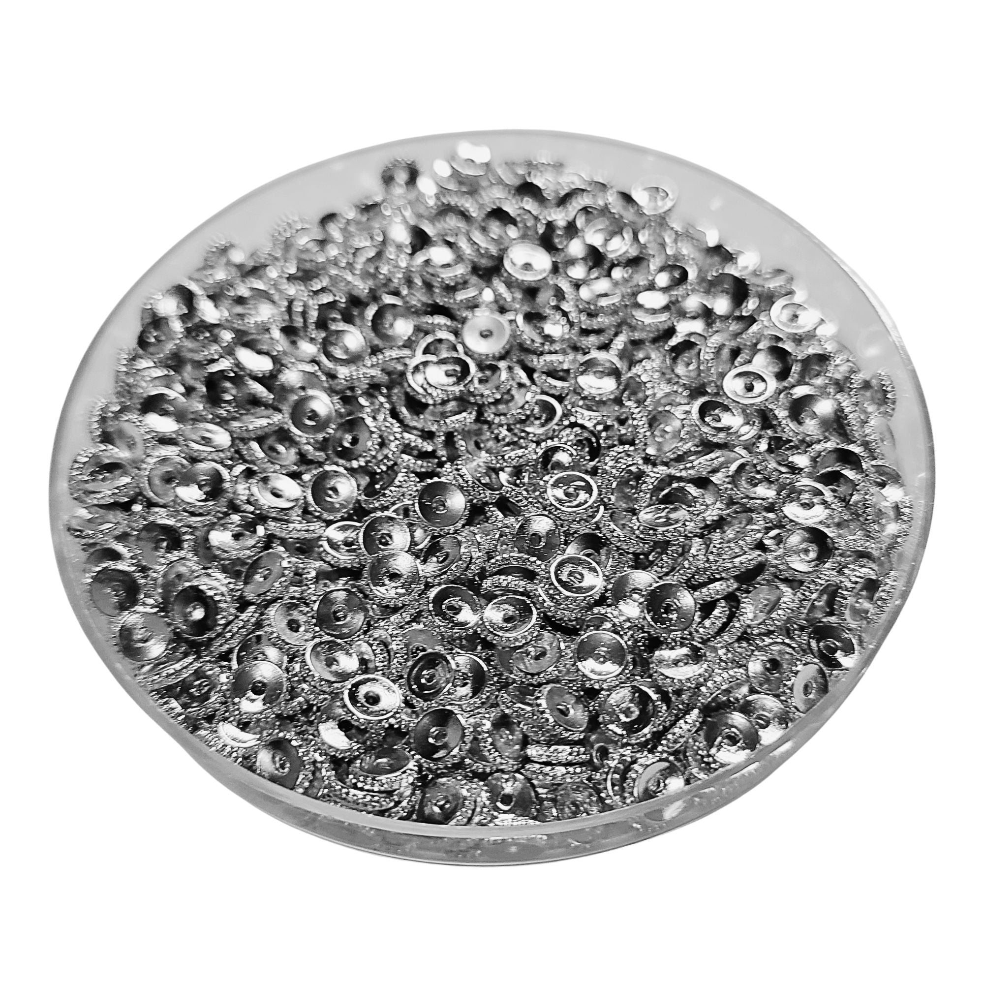 ARTSHOP Séparateurs PLA-7 rondelles crantées argent 6MM x10