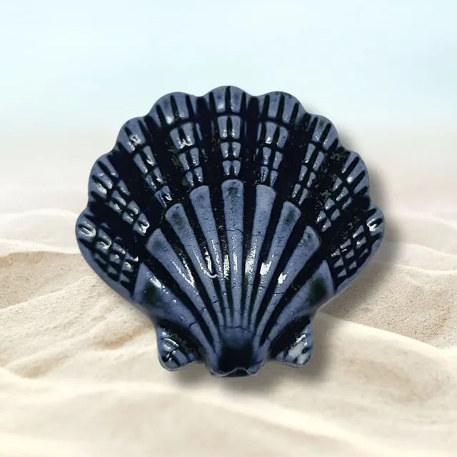 ARTSHOP Strass 3 Coquillage Céramique Marine x1 Perle 3D