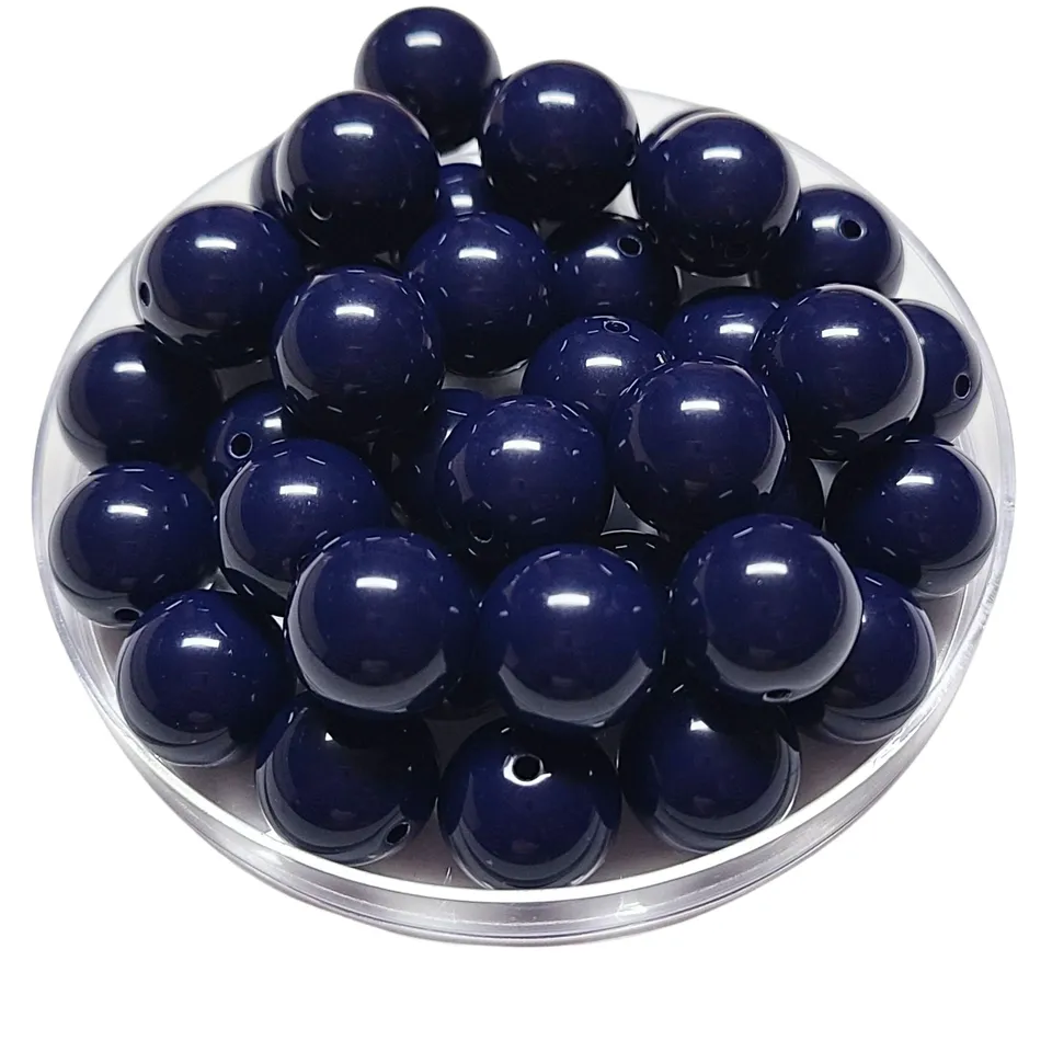 ARTSHOP Boules 16MM 184 perle Bleu marine x15