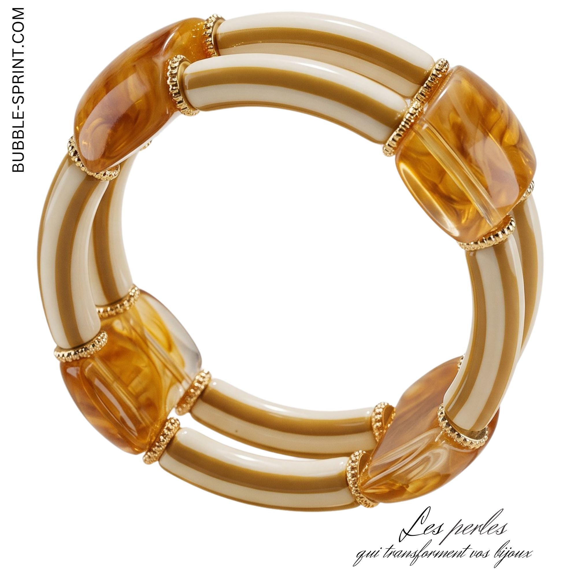 ARTSHOP Tubonyx Fin Bracelet Grany perles bracelet monté