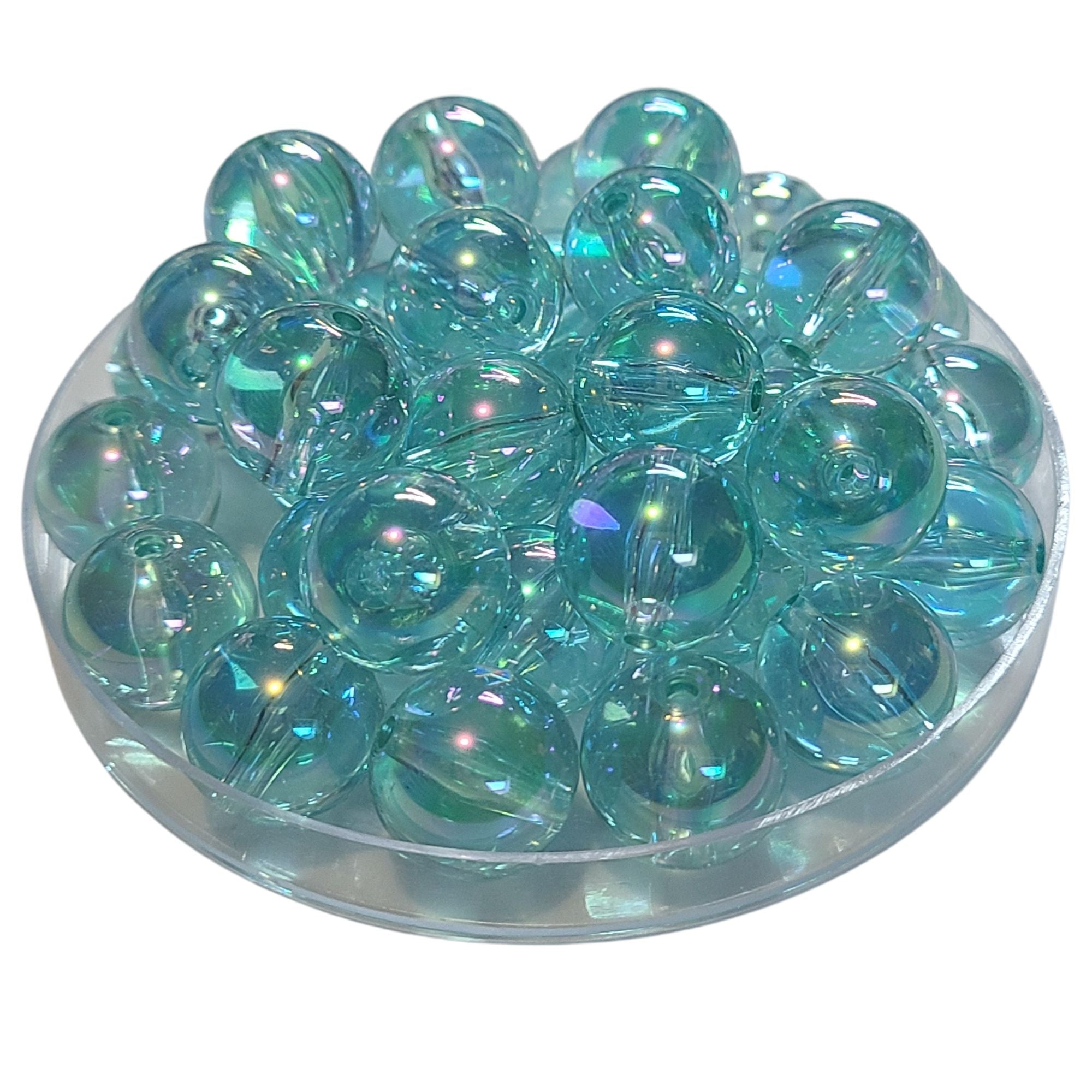 ARTSHOP Boules 16MM 326 perles acryliques turquoise x15 waterproof