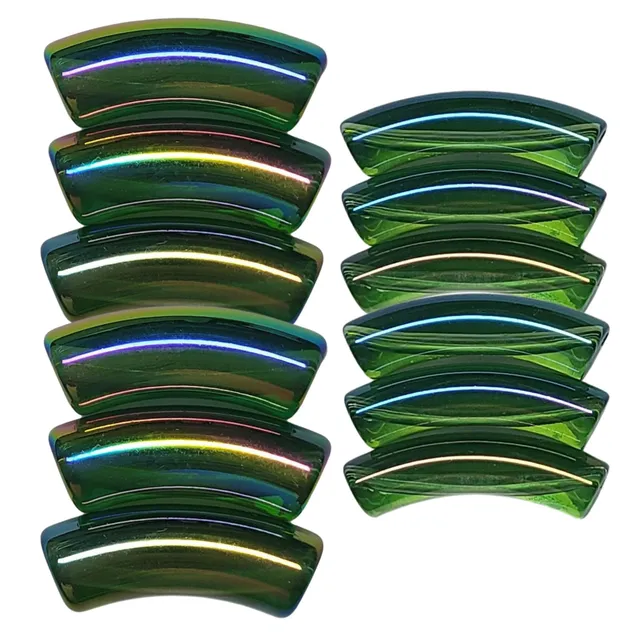 ARTSHOP Tubes 8MM 390 tube incurvé vert foncé AB x1