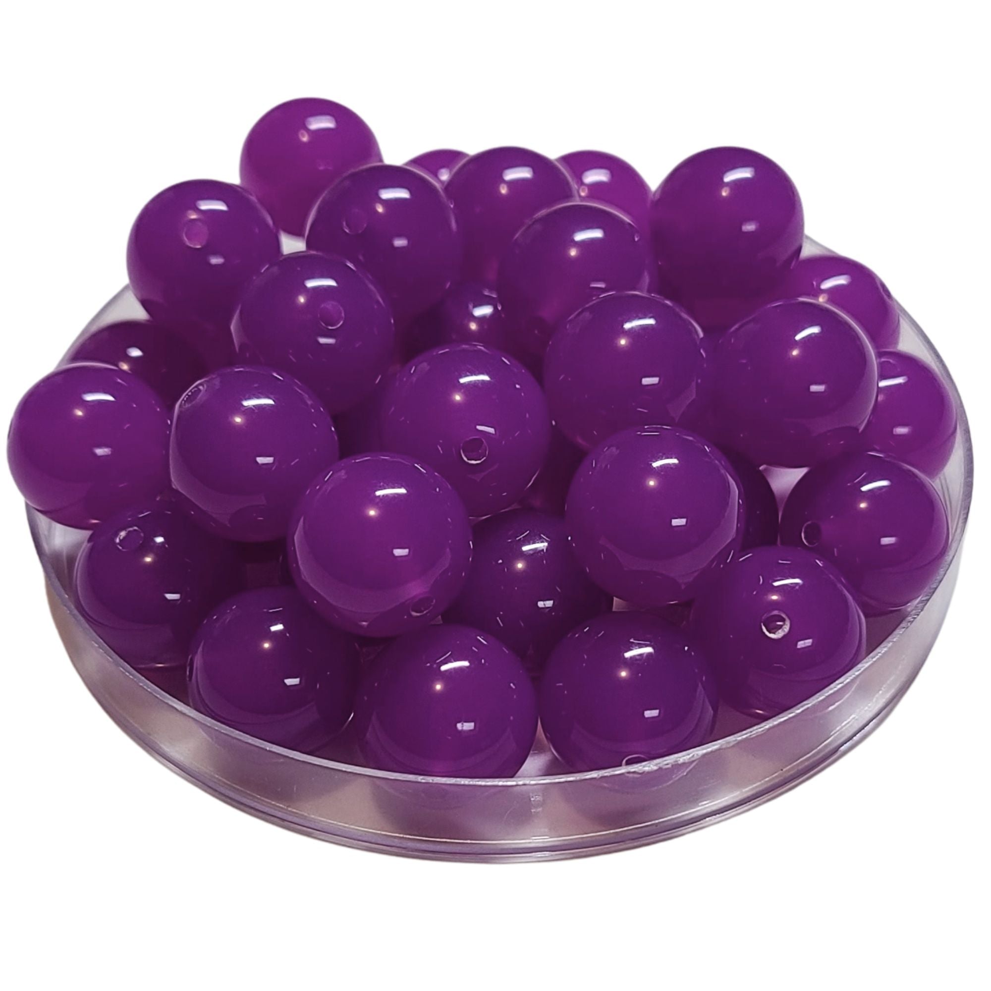 ARTSHOP Boules 16MM 398 perle acrylique sorbet violet x15