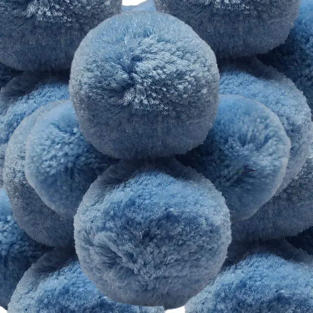 ARTSHOP Chouchous Balls pompon bleu clair 40 mm