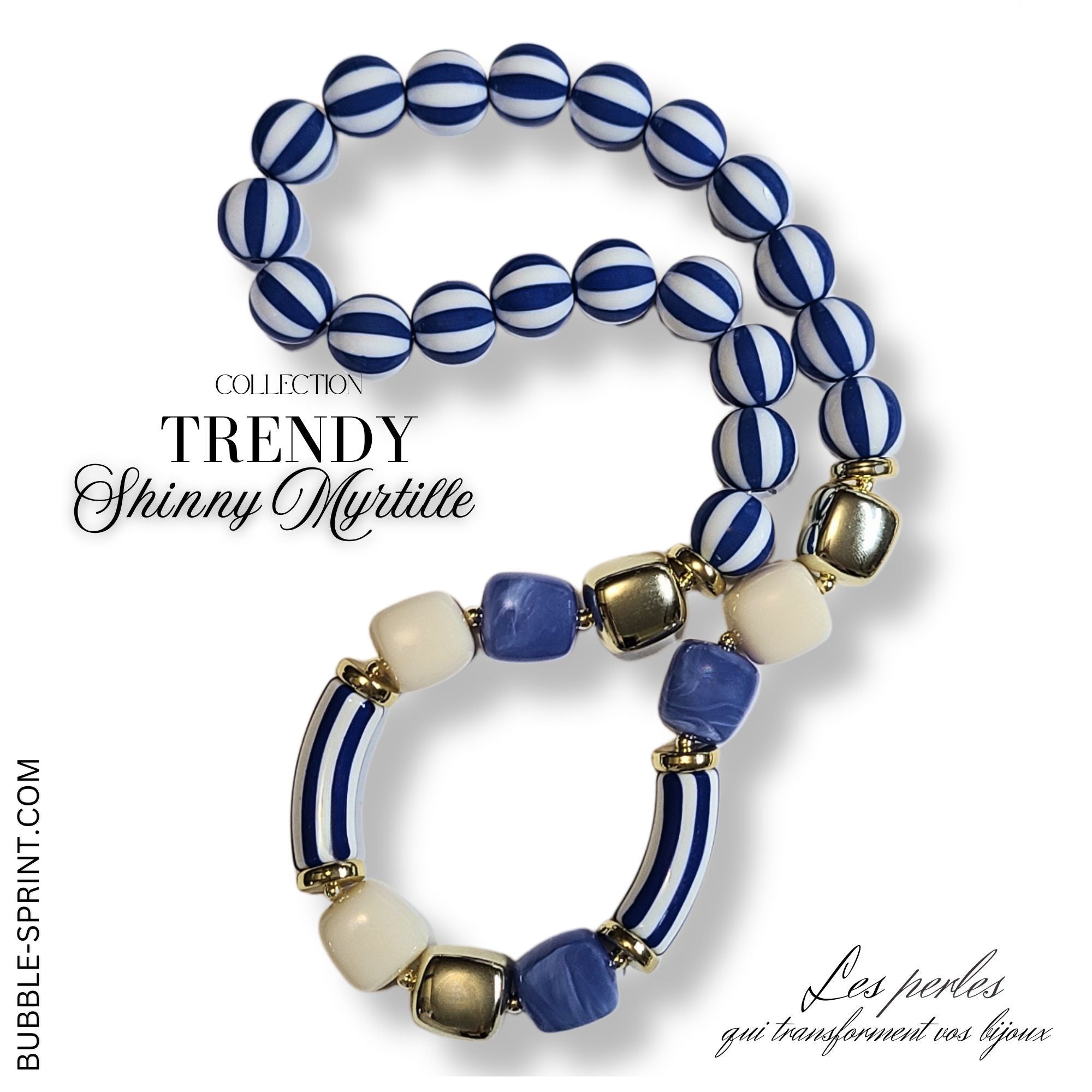 ARTSHOP Trendy Shinny Myrtille kit collier 48cm