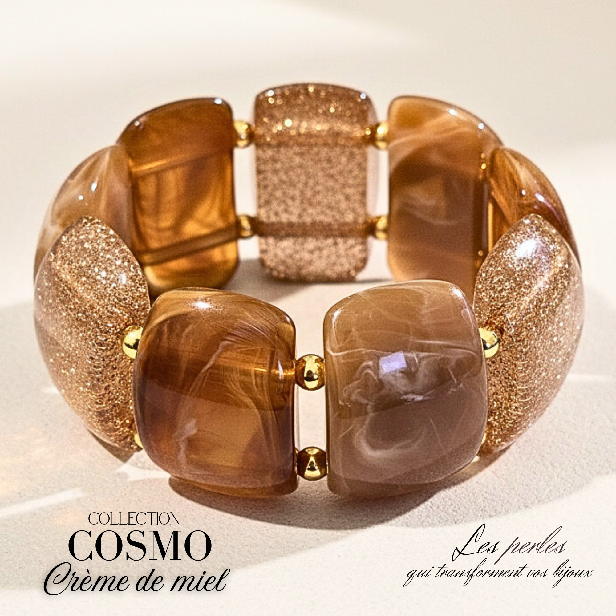 Artshop Cosmo kit bracelet crème de miel acrylique