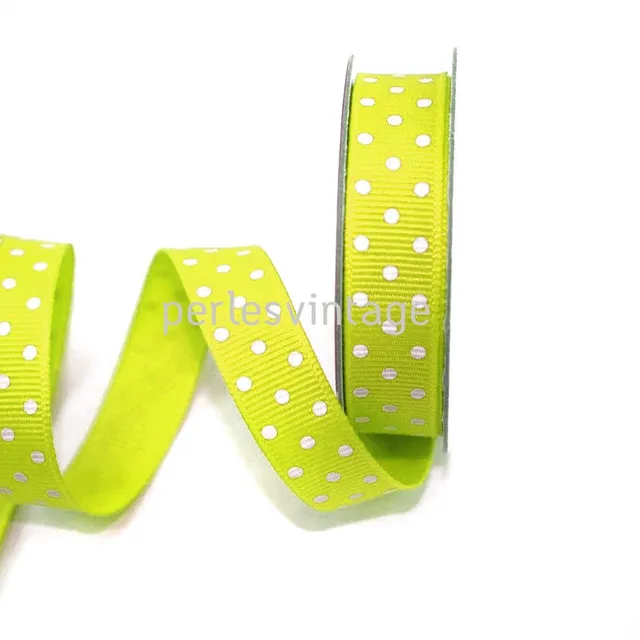 Gingerlily Cordons et fils Ruban gros grain jaune G1092 1m