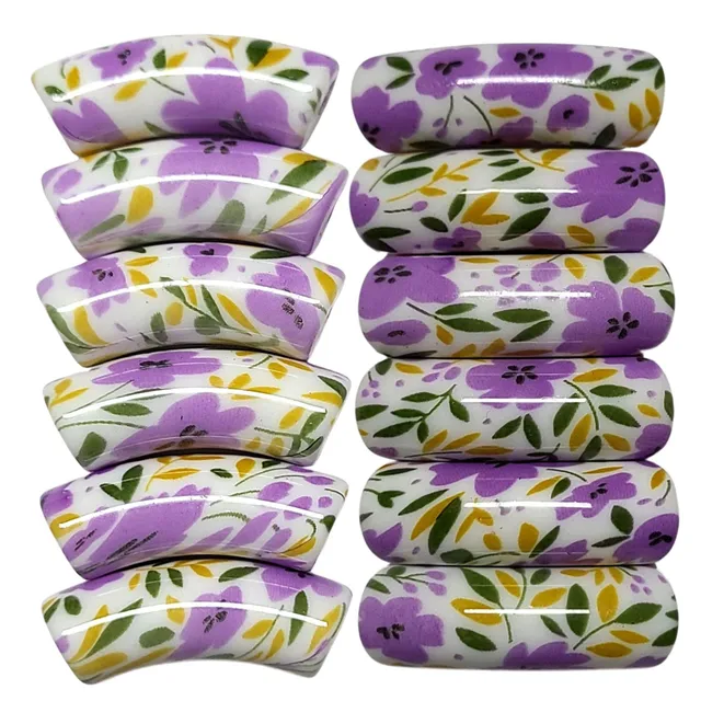 Artshop Tubes Design 1008 tube fleurs violet x1